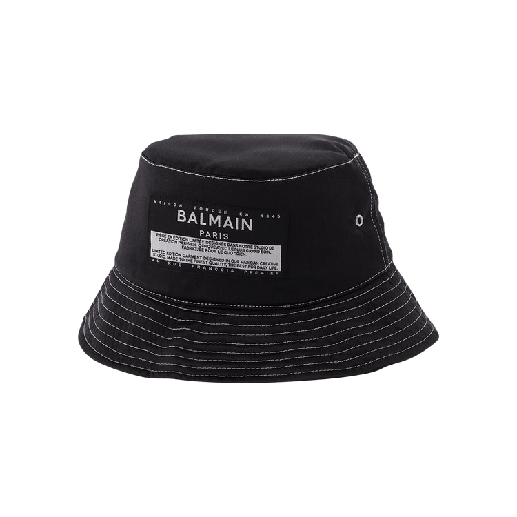 Balmain Bucket Hat 'Black'