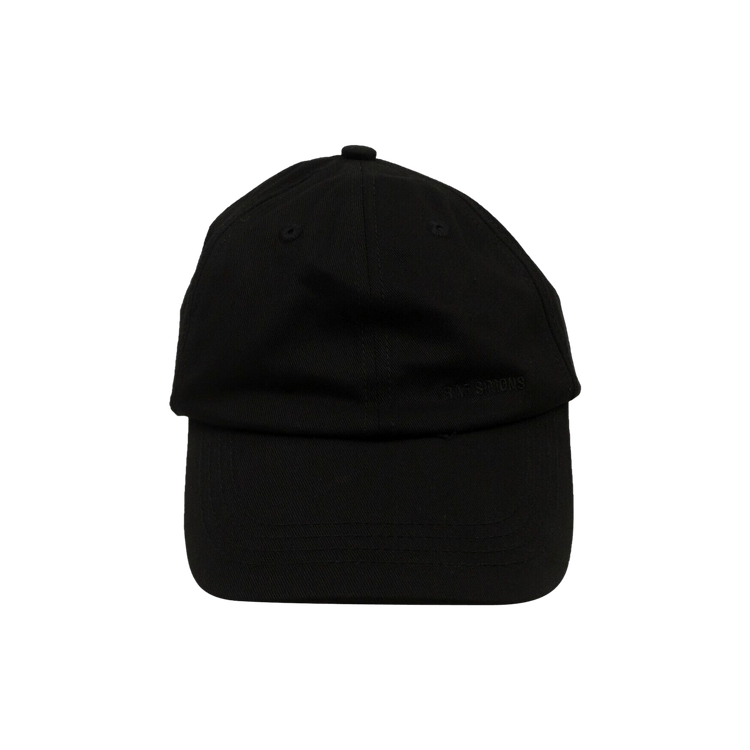 Raf Simons Printed Flap Baseball Cap 'Black'