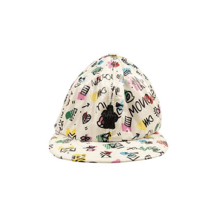 Moncler Logo Baseball Cap 'White'