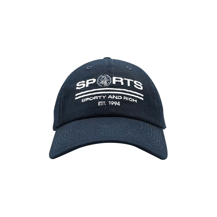 Sporty & Rich Sports Hat 'Navy/White'