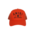 Amiri Stencil Trucker Hat 'Orange/Black'