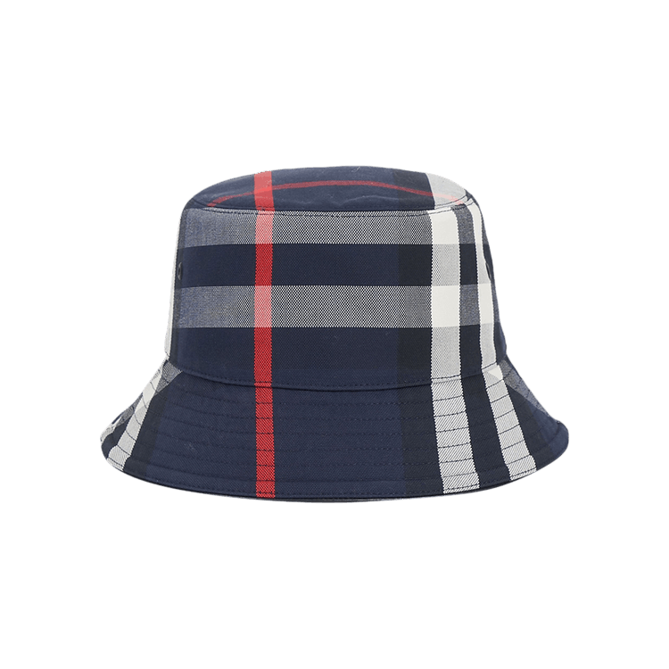 Burberry Check Bucket Hat 'Navy Check'