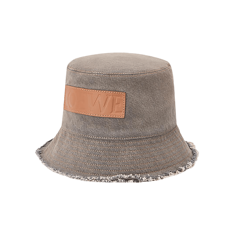Loewe Frayed Bucket Hat 'Brown'