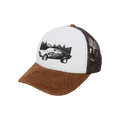 Palm Angels Car Baseball Cap 'Brown/Black'