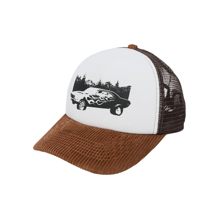 Palm Angels Car Baseball Cap 'Brown/Black'