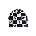 Palm Angels Damier Beanie 'Black/White'