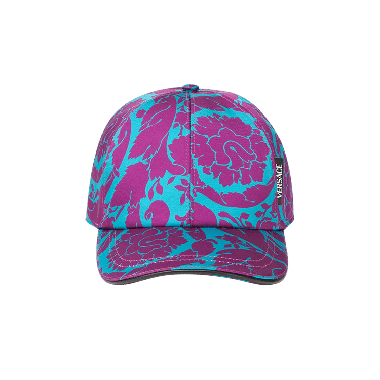 Versace Barocco Silhouette Cap 'Teal/Plum'