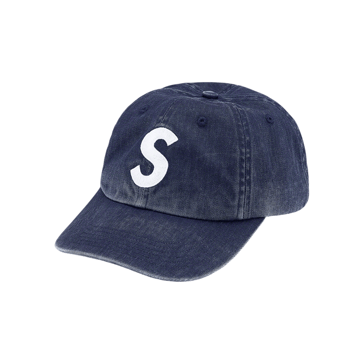 Supreme Pigment Print S Logo 6-Panel 'Indigo'