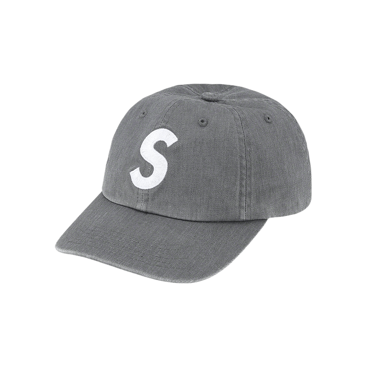 Supreme Pigment Print S Logo 6-Panel 'Grey'