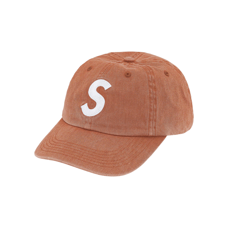 Supreme Pigment Print S Logo 6-Panel 'Tan'