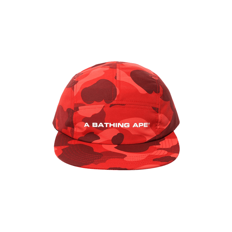 BAPE Color Camo Jet Cap 'Red'