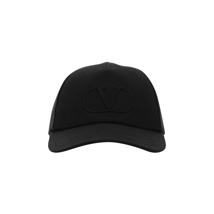 Valentino V Logo Baseball Cap 'Black'