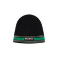 Stussy Striped International Skull Cap 'Black'