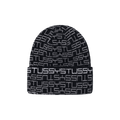 Stussy Jacquard Cuff Beanie 'Black'