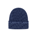 Stussy Jacquard Cuff Beanie 'Navy'
