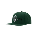 Stussy Big League Point Crown Cap 'Forest'