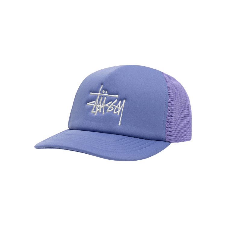 Stussy Big Basic Trucker Cap 'Purple'