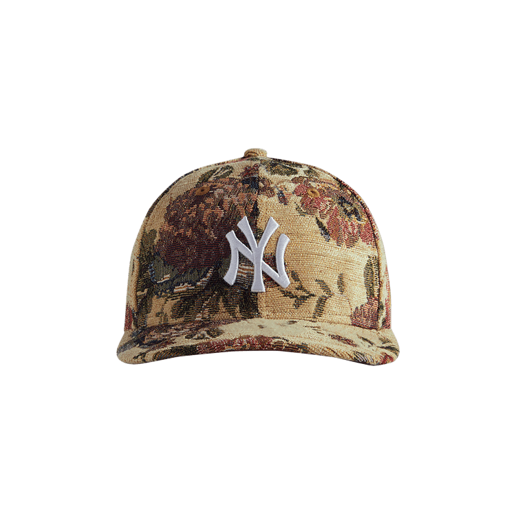 Kith x New Era For New York Yankees Tapestry Floral Waldorf Low Cap 'Highland'