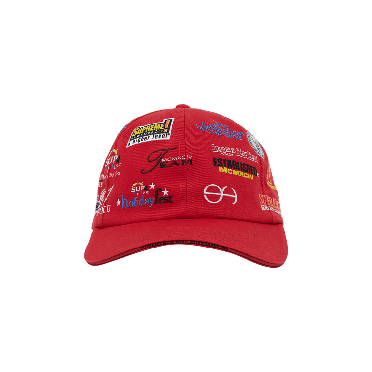 Supreme Sponsors 6-Panel 'Red'