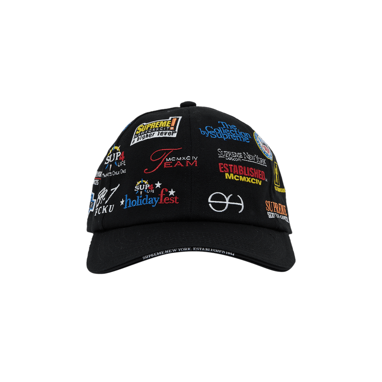 Supreme Sponsors 6-Panel 'Black'