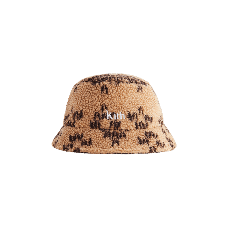 Kith Women Fair Isle Sherpa Bucket Hat 'Loft'