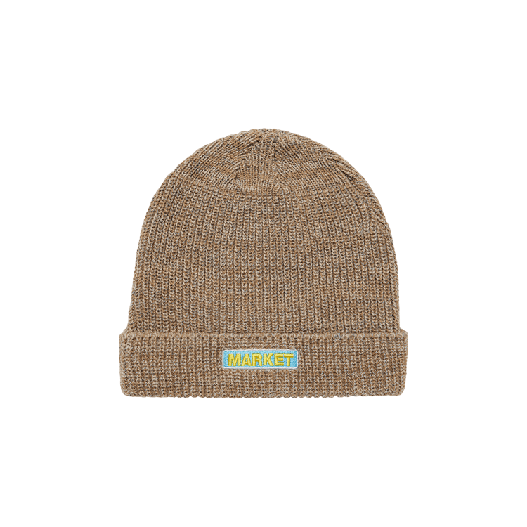 Market Reflective Bar Logo Beanie 'Tan'