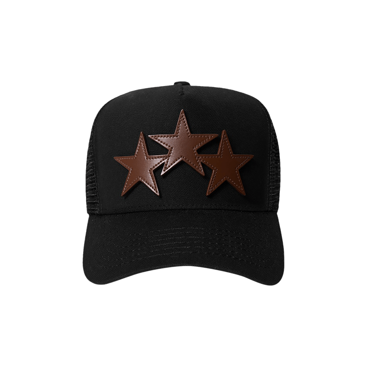Amiri 3 Star Trucker Hat 'Black'