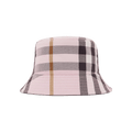 Burberry Check Print Bucket Hat 'New Pink'