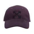Off-White Arrow Baseball Cap 'Aubergine/Black'