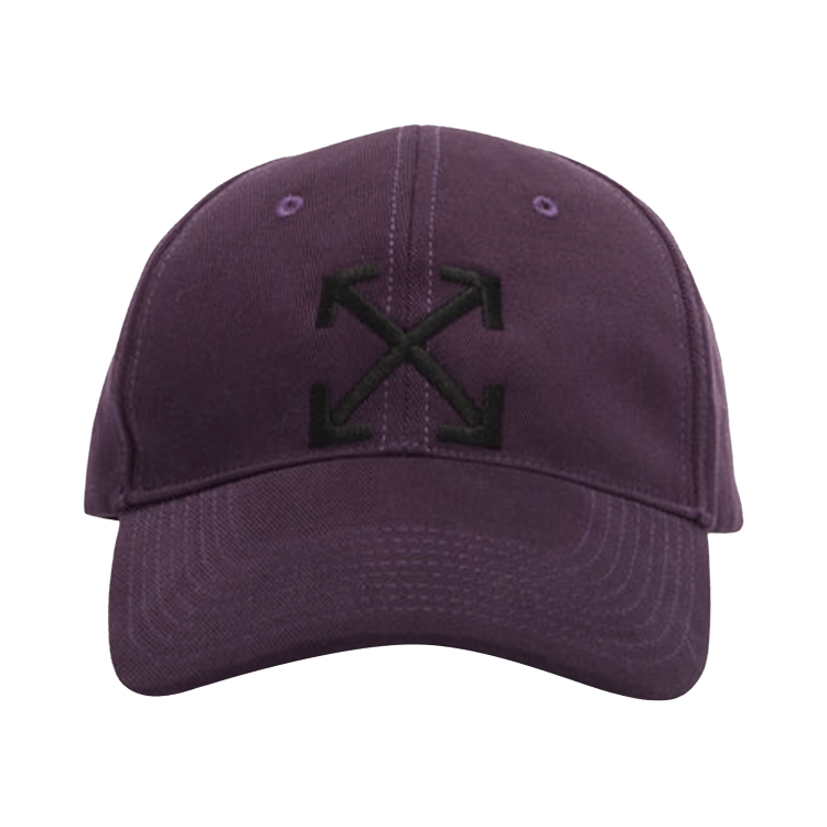Off-White Arrow Baseball Cap 'Aubergine/Black'