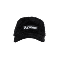 Supreme Swirl Fleece Camp Cap 'Black'