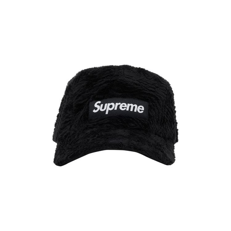 Supreme Swirl Fleece Camp Cap 'Black'
