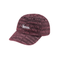 Supreme Multi Type Jacquard Denim 6-Panel 'Purple'