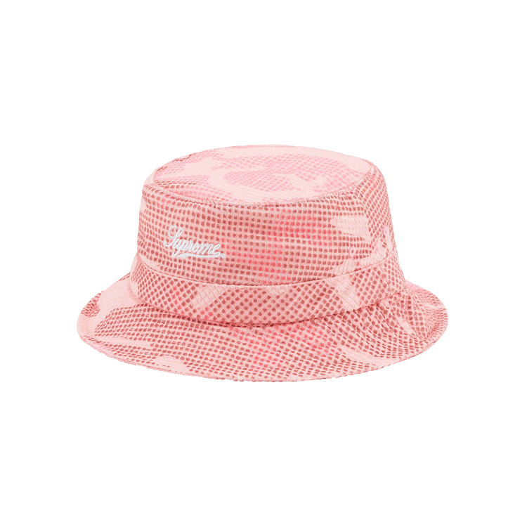 Supreme Camo Grid Velvet Crusher 'Pink Camo'