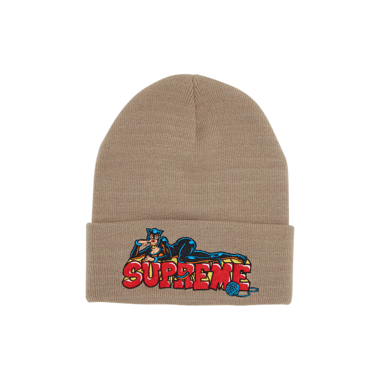 Supreme Catwoman Beanie 'Stone'