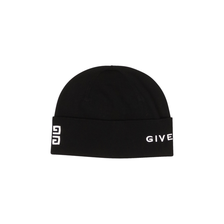 Givenchy 4G Wool Logo Beanie Hat 'Black'