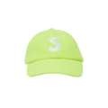 Supreme Boiled Wool S Logo 6-Panel 'Flurorescent Green'