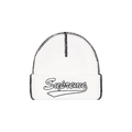 Supreme Contrast Stitch Beanie 'White'