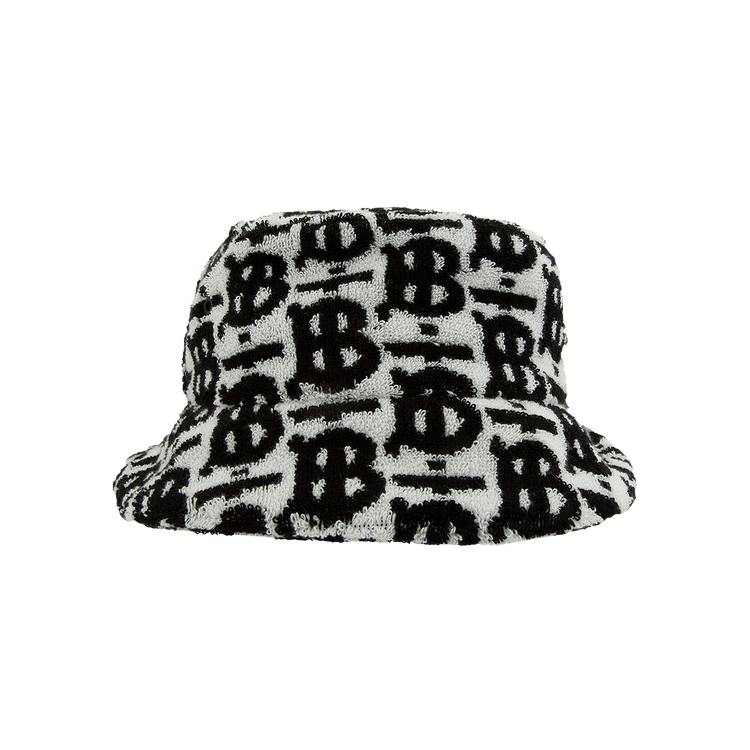 Burberry Towel Bucket Hat 'Black/White'