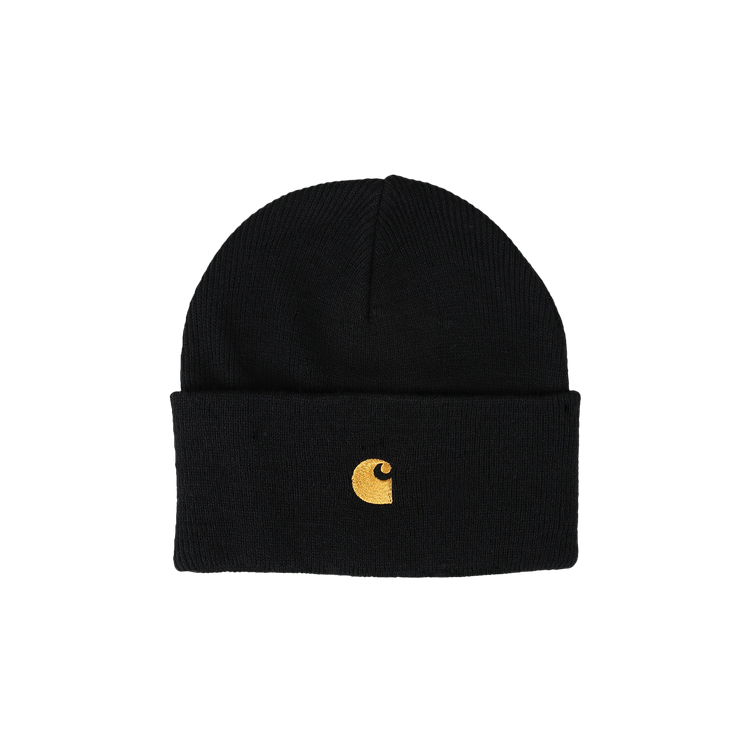 Carhartt WIP Chase Beanie 'Black/Gold'