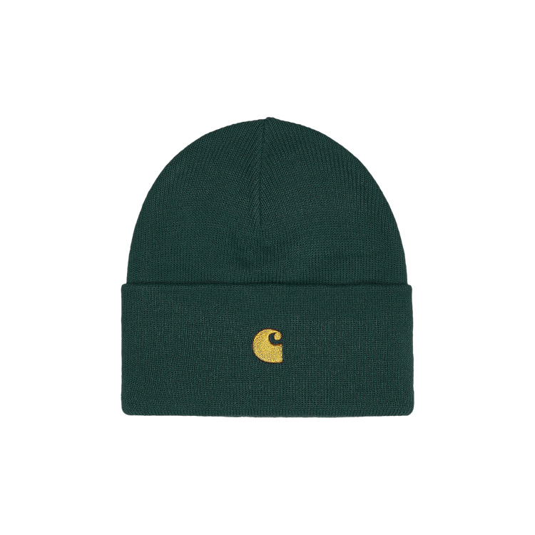 Carhartt WIP Chase Beanie 'Juniper/Gold'