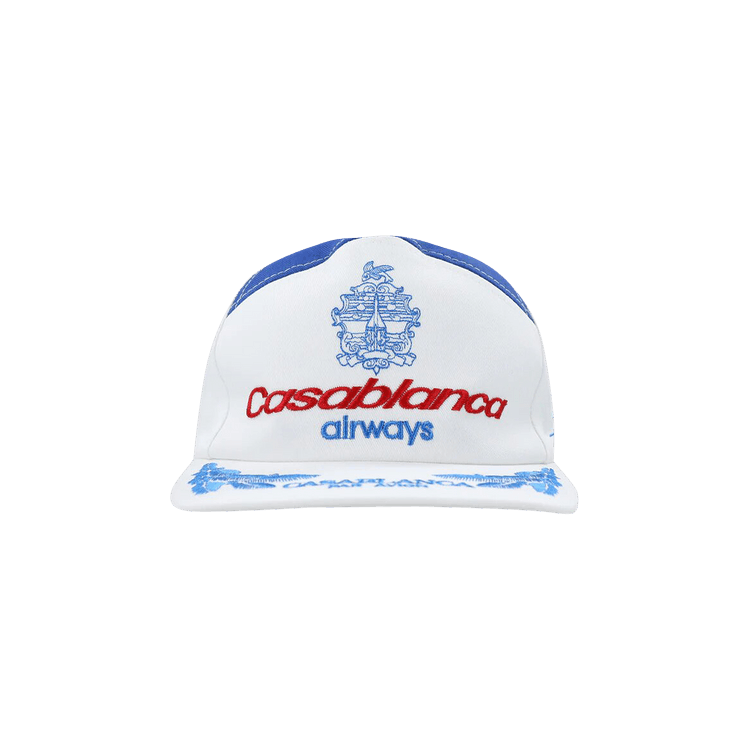 Casablanca Airways Embroidered Cap 'Casablanca Airways/White'
