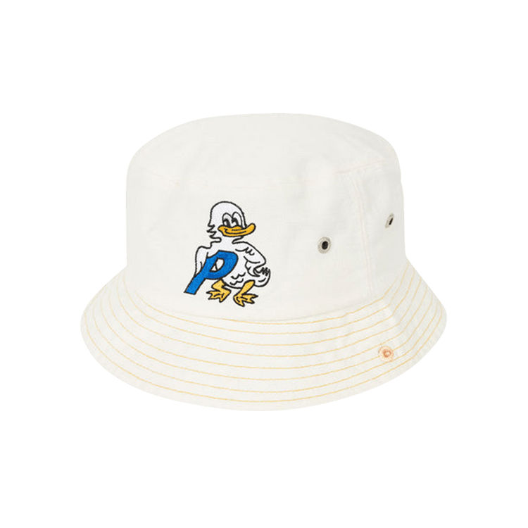 Palace Duck Denim Bucket 'White'