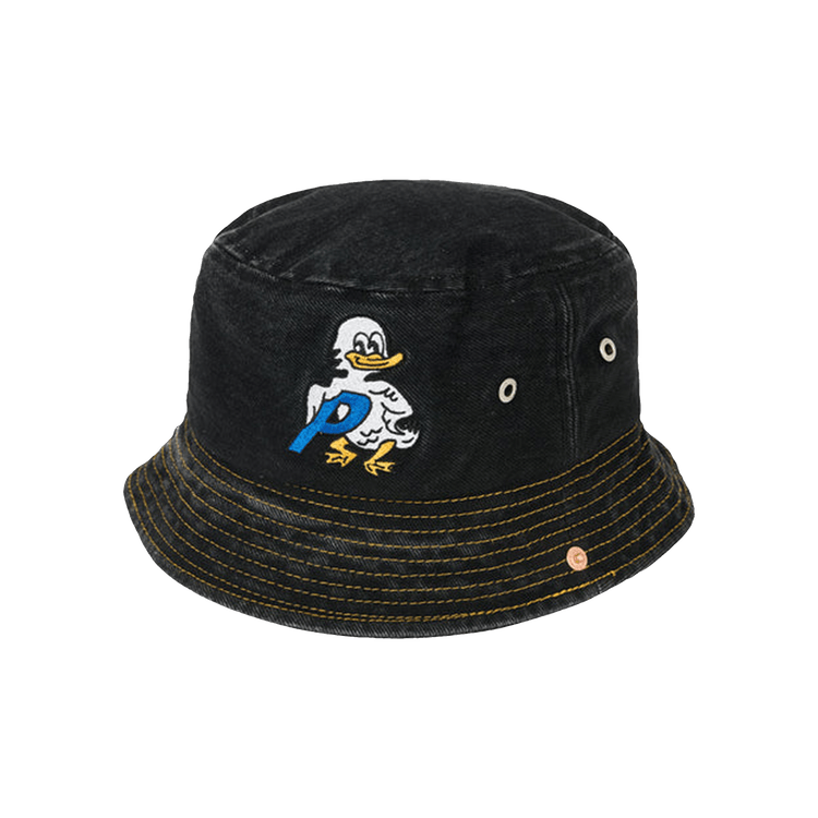 Palace Duck Denim Bucket 'Black'
