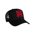 Amiri MA Trucker Hat 'Black/Red'