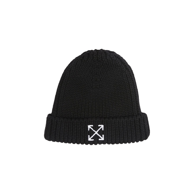 Off-White Arrow Beanie 'Black/Optical White'