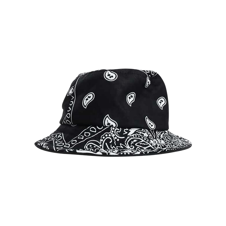 Rhude Bandana Bucket Hat 'Black/Blue/Red/Green'