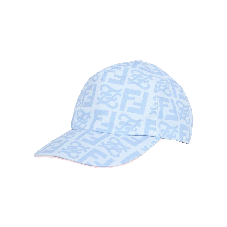 Fendi Baseball Nylon Hat 'Blue/Pink'