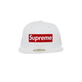 Supreme Money Box Logo New Era 'White'