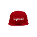 Supreme Money Box Logo New Era 'Red'